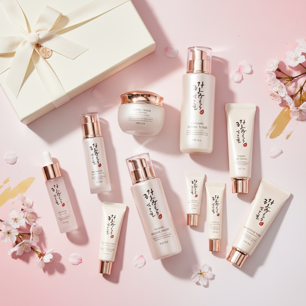 Tahar F&L Coffret Soins Coréens 10 Pièces | Routine Visage Hydratante, Réparatrice Et Illuminatrice | Sérum, Crème Ganoderma, Toner, BB Crème | K-Beauty Premium, Tous Types De Peau, Idée Cadeau Femme